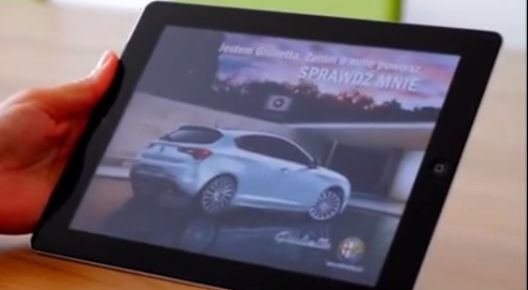 reklama w prasie na tablety